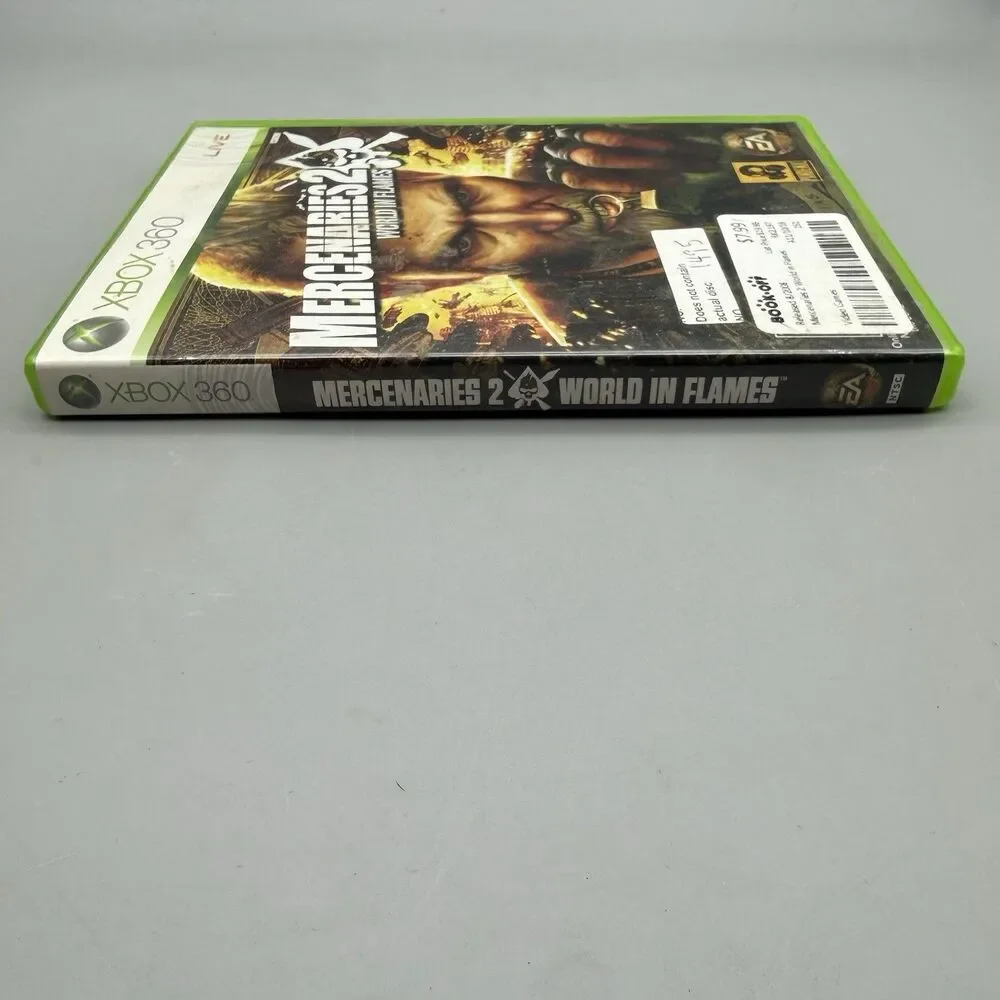 Mercenaries 2: World in Flames (Microsoft Xbox 360, 2008) CIB